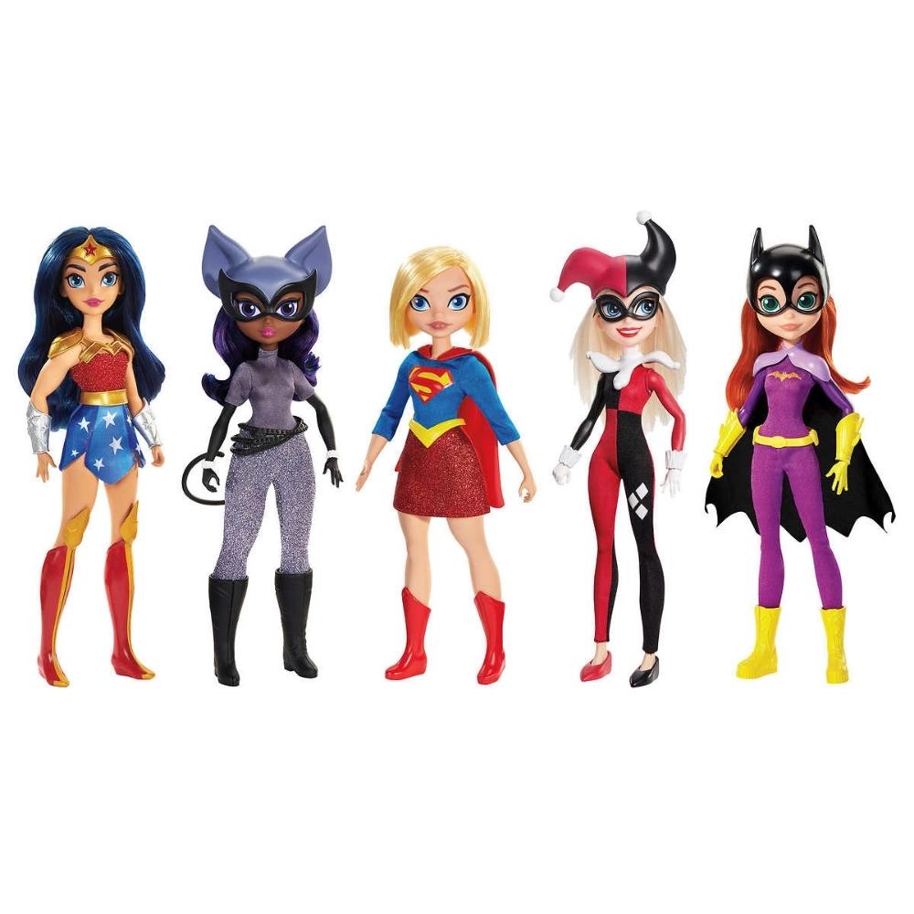 Mattel - Super Hero Girls 5-Piece Doll Set