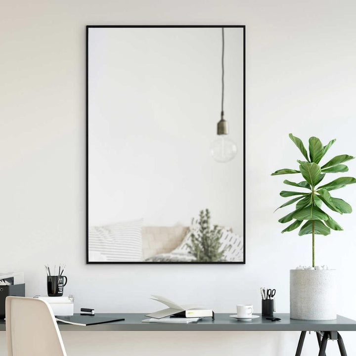 Parker Classic Rectangular Mirror with Iron Frame