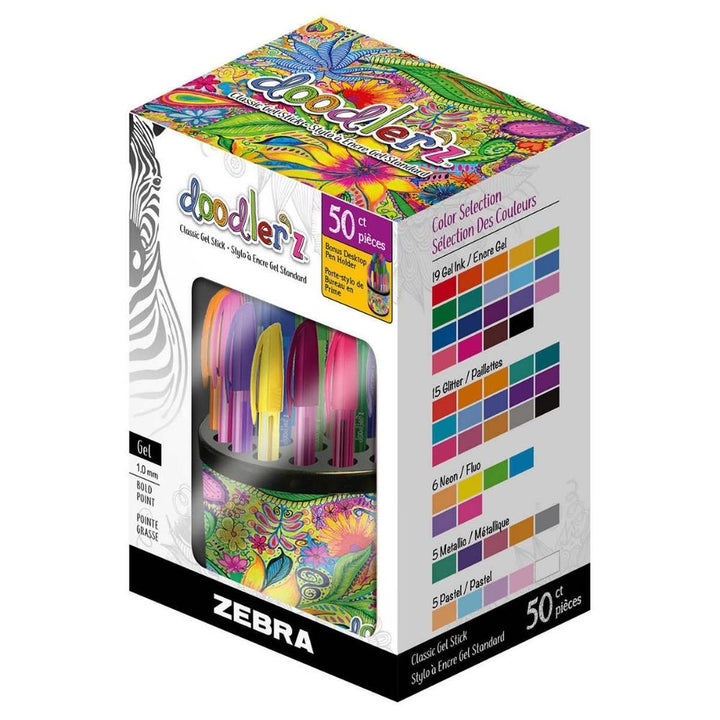Doodler'z - Set of 50 gel pens