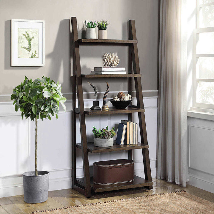 Bayside Furnishings Langston Ladder Bookcase