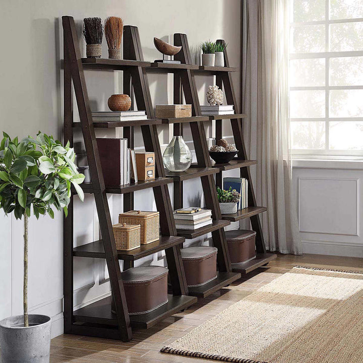 Bayside Furnishings Langston Ladder Bookcase