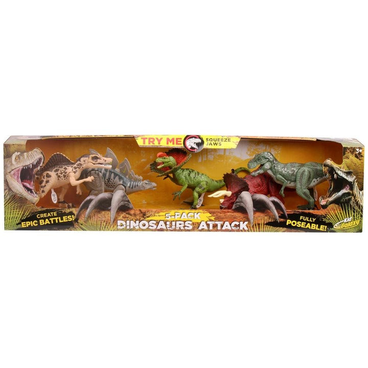 Kid Galaxy - Set of 5 dinosaurs