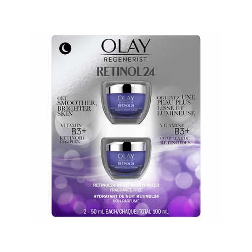 Olay Retinol 24 Night Moisturizer - 2-Pack