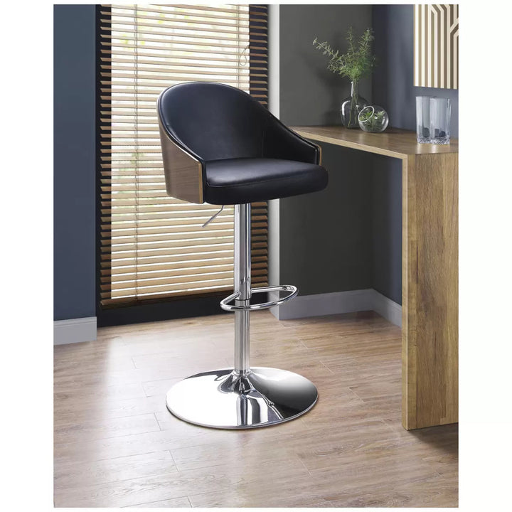 Bayside Furnishings Gas-Lift Bar Stool