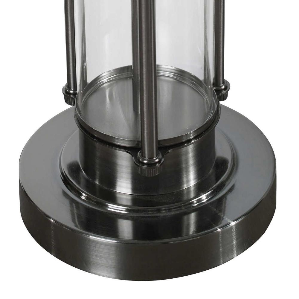 Kris Modern Table Lamp - Dark Nickel - 2-Pack