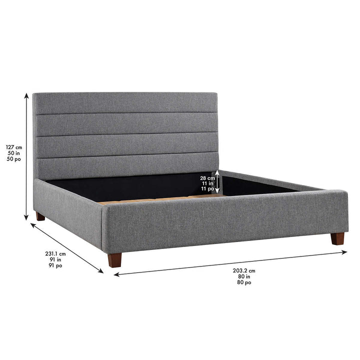 Taysom – Contemporary bed 