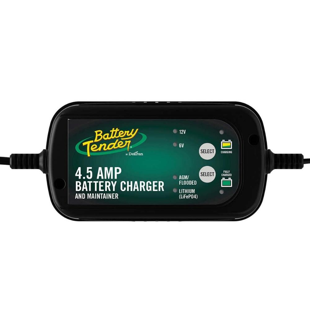Battery Tender 4.5 Amp Charger for Lithium and Lead-Acid Battery