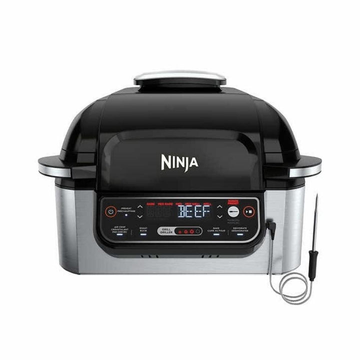 Ninja Foodi 5-in-1 Indoor Grill with Built-In Smart Thermometer - 3.9 L