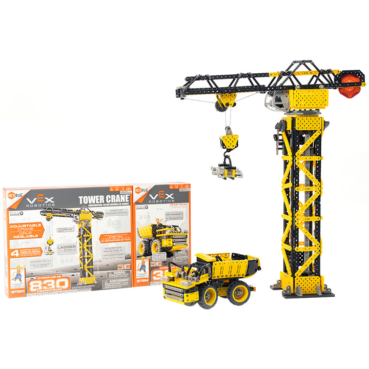 VEX Robotics Construction Crane and Dump Truck