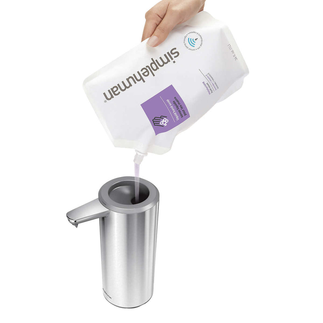 Simplehuman - Refillable Sensor Liquid Soap Dispenser