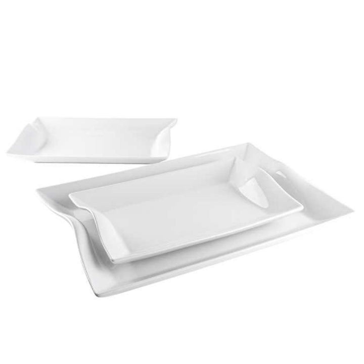 Amelia 3-Piece Porcelain Serving Set