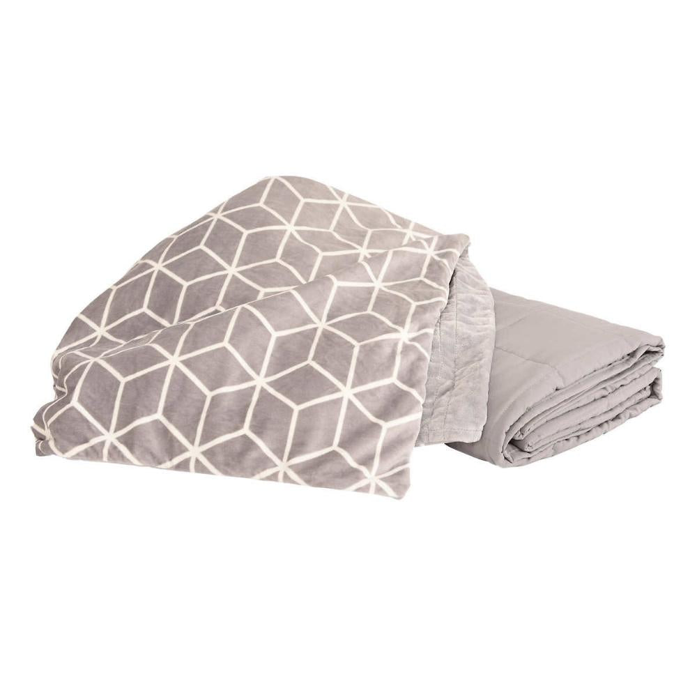 Life Comfort Weighted Blanket with Removable Cover