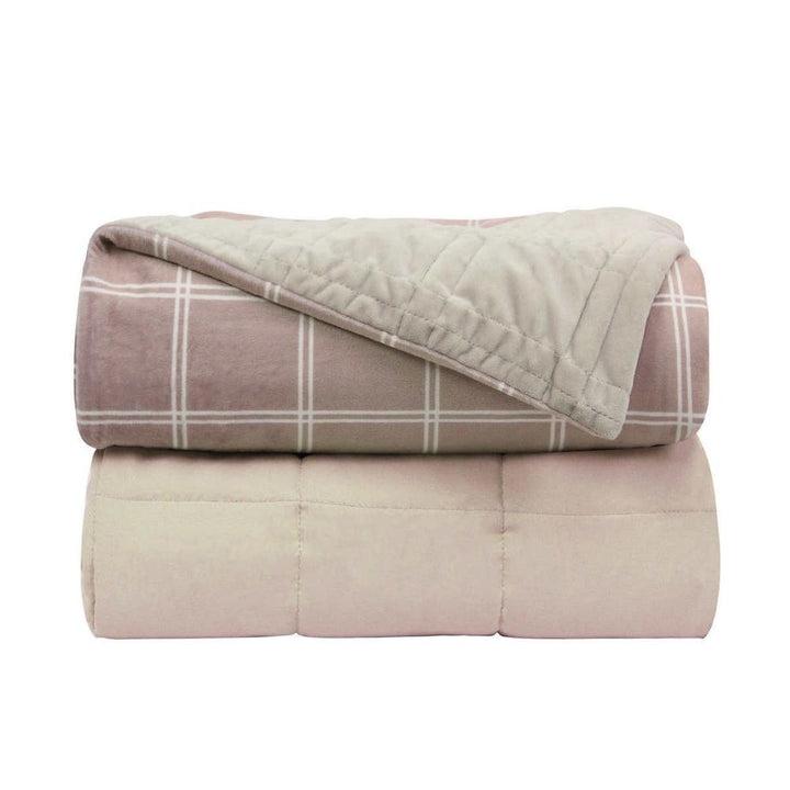 Life Comfort Weighted Blanket with Removable Cover