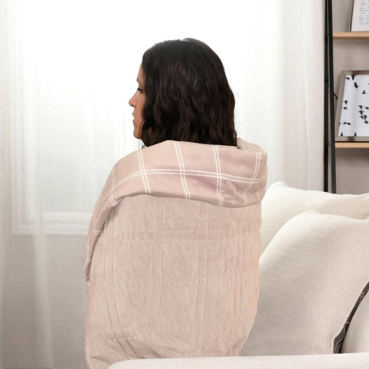 Life Comfort Weighted Blanket with Removable Cover