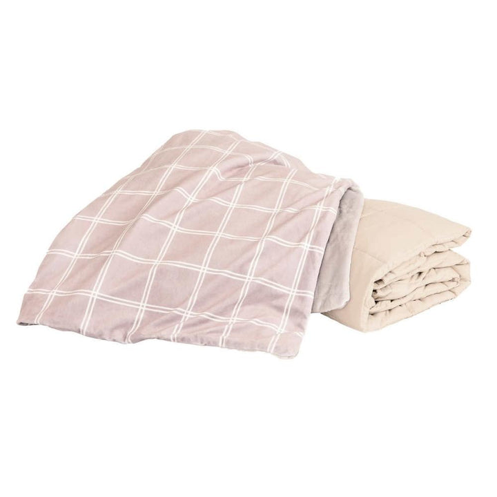 Life Comfort Weighted Blanket with Removable Cover