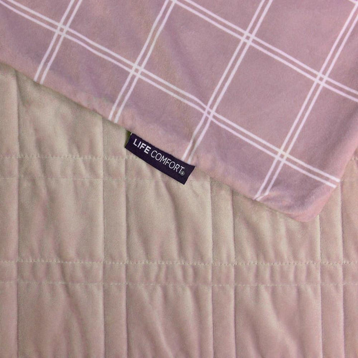 Life Comfort Weighted Blanket with Removable Cover