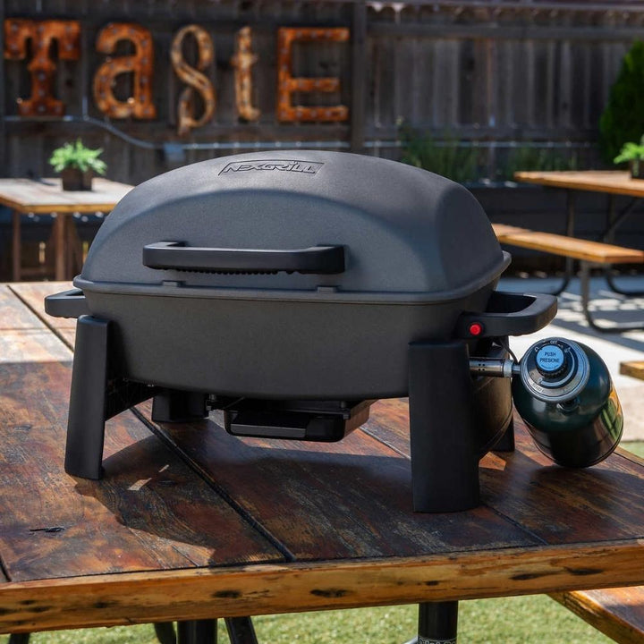 Nexgrill Cast Aluminum Table Top Propane Gas Grill