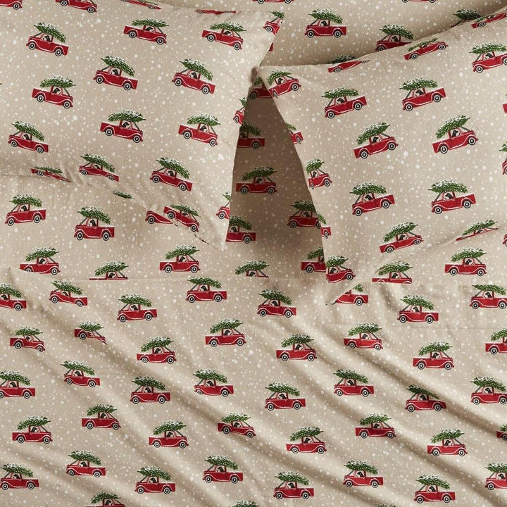 Woolrich 4-Piece Flannel Sheet Set
