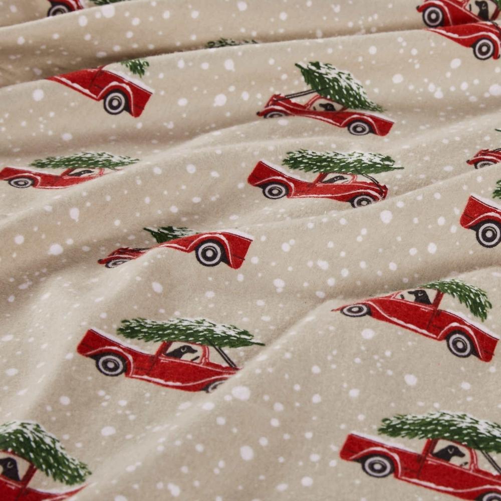 Woolrich 4-Piece Flannel Sheet Set