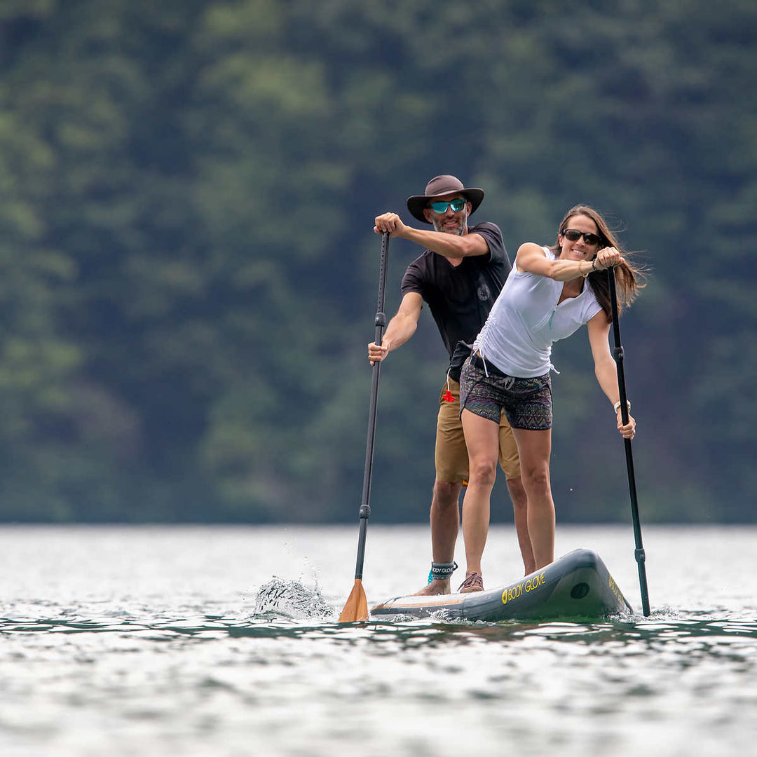 Body Glove - 15' (4.57m) Tandem Inflatable Kayak and Stand Up Paddleboard Combo