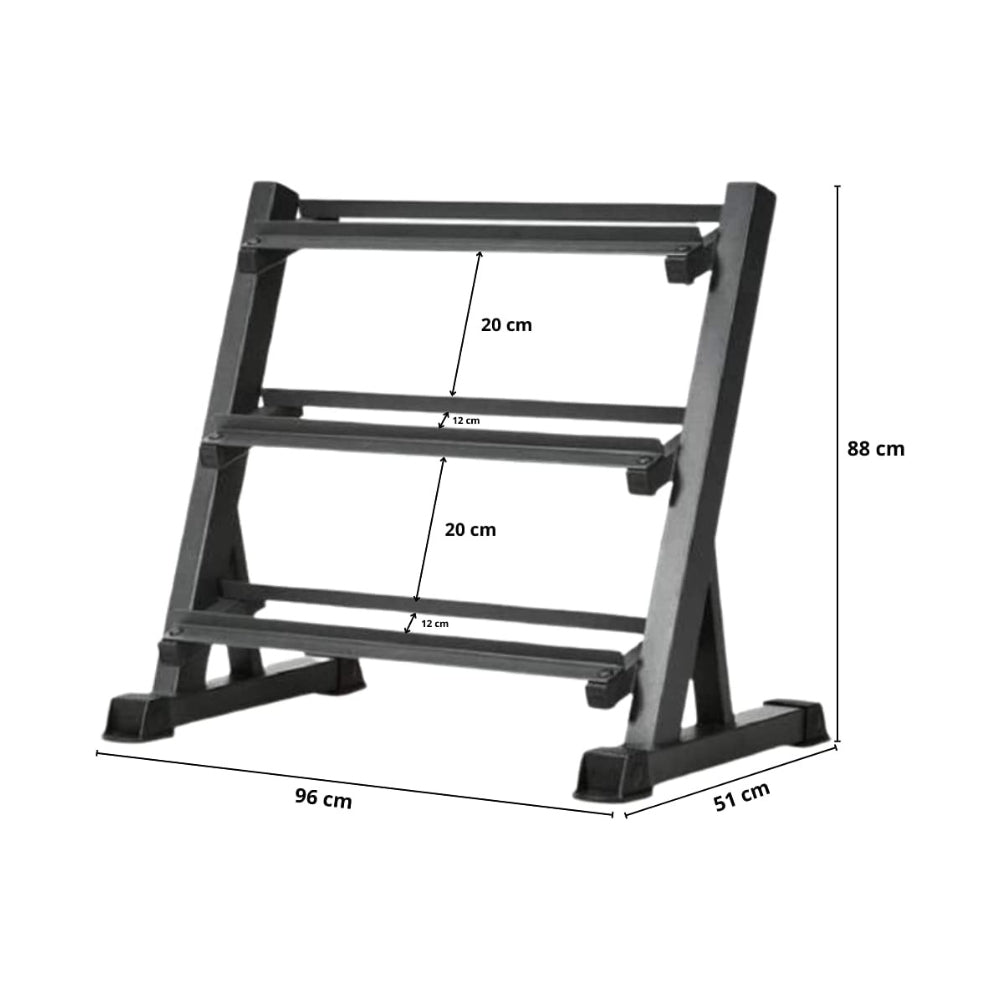 Hajex - Dumbbell Tiered Weight Storage Organizer
