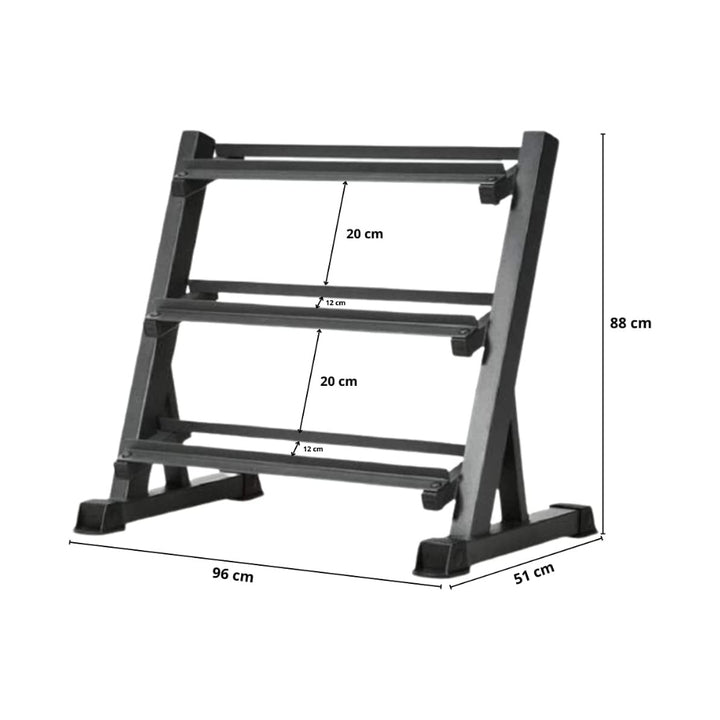 Hajex - Dumbbell Tiered Weight Storage Organizer