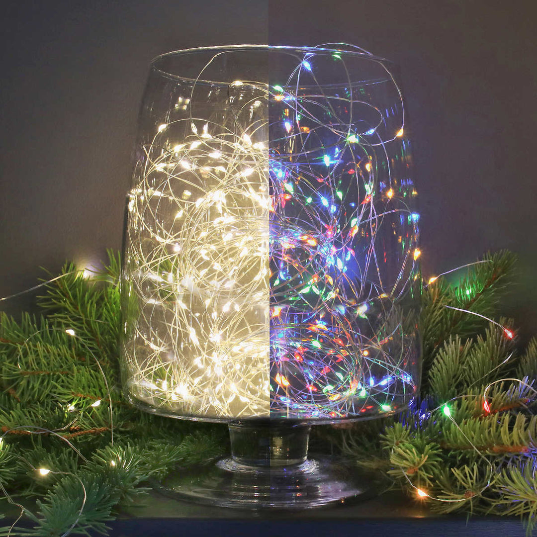Philips - 50 color changing battery operated micro bulbs 