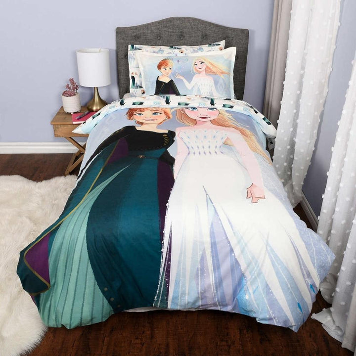 Frozen Micro Flannel Duvet Cover Set