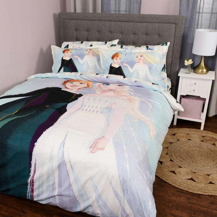 Frozen Micro Flannel Duvet Cover Set