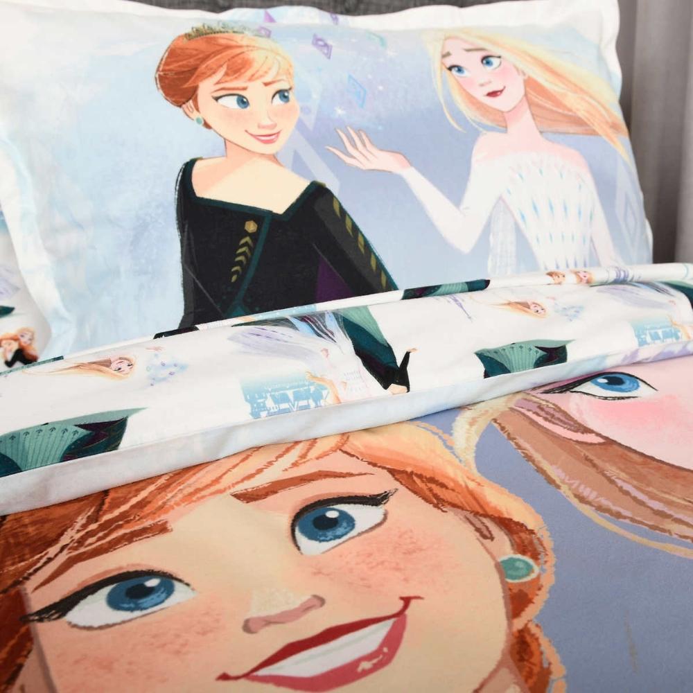 Frozen Micro Flannel Duvet Cover Set