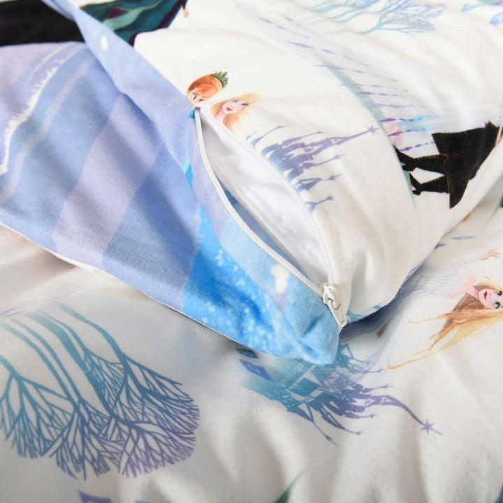 Frozen Micro Flannel Duvet Cover Set