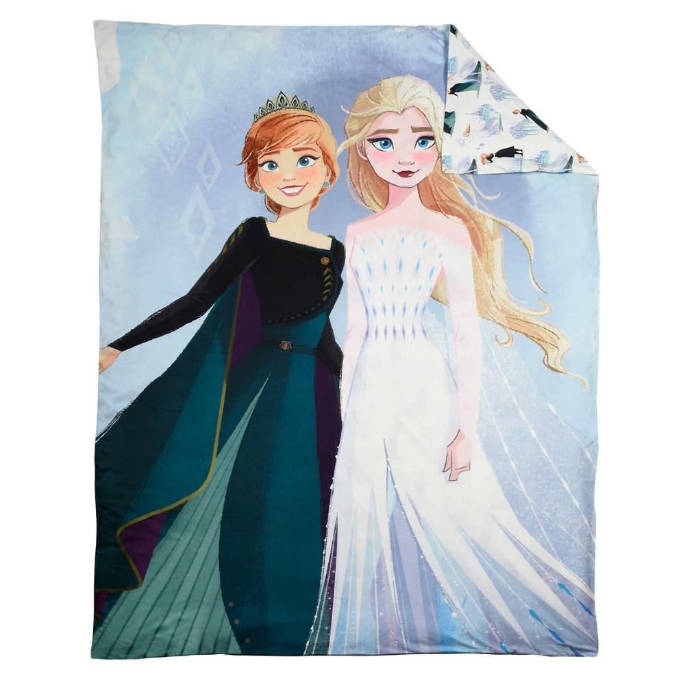 Frozen Micro Flannel Duvet Cover Set