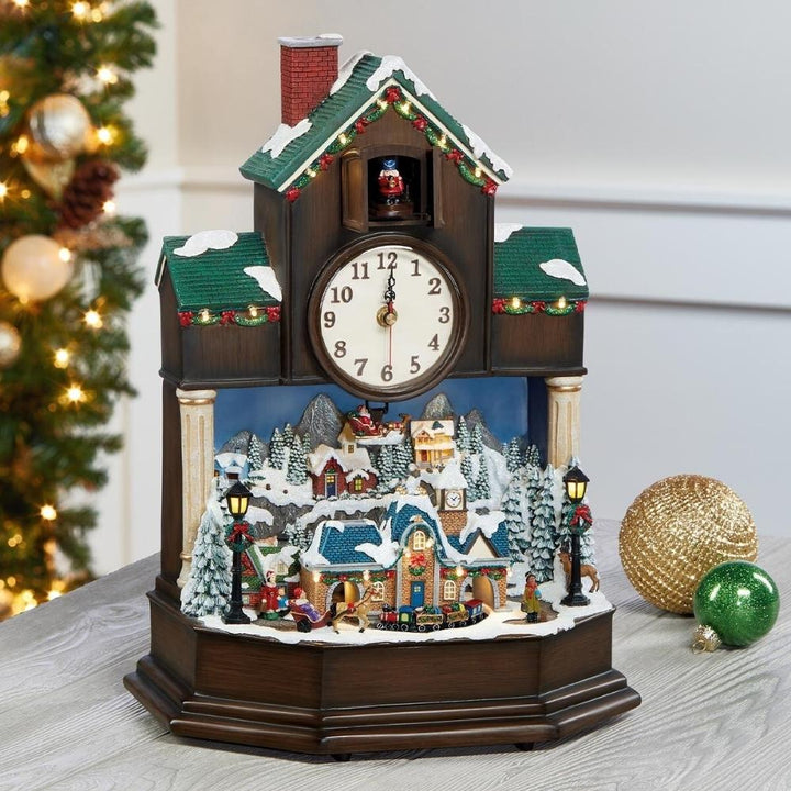 Holiday Clock with Music