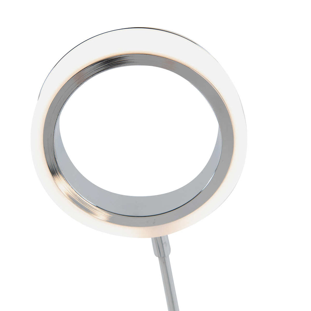 Artika Optical Modern Floor Lamp, Chrome Finish
