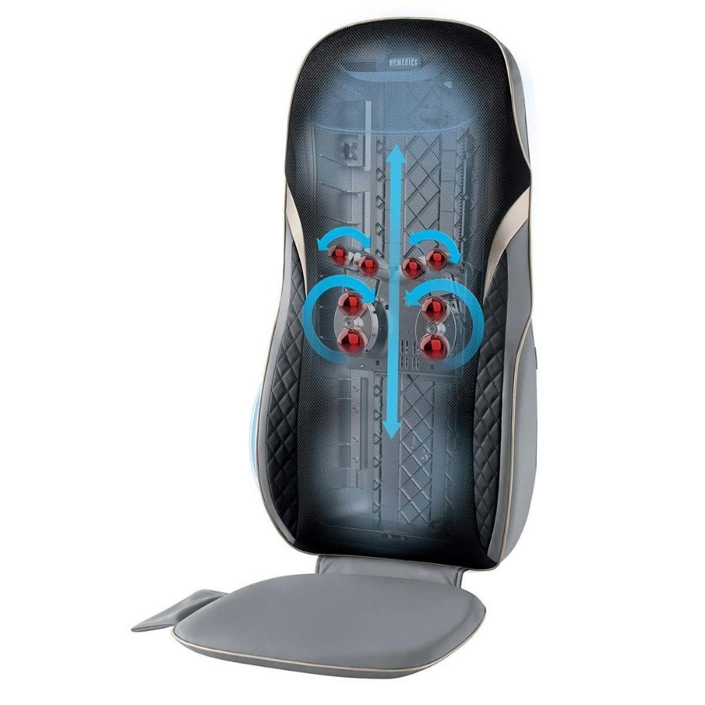 HoMedics - Coussin de massage Shiatsu XL avec chaleur apaisante