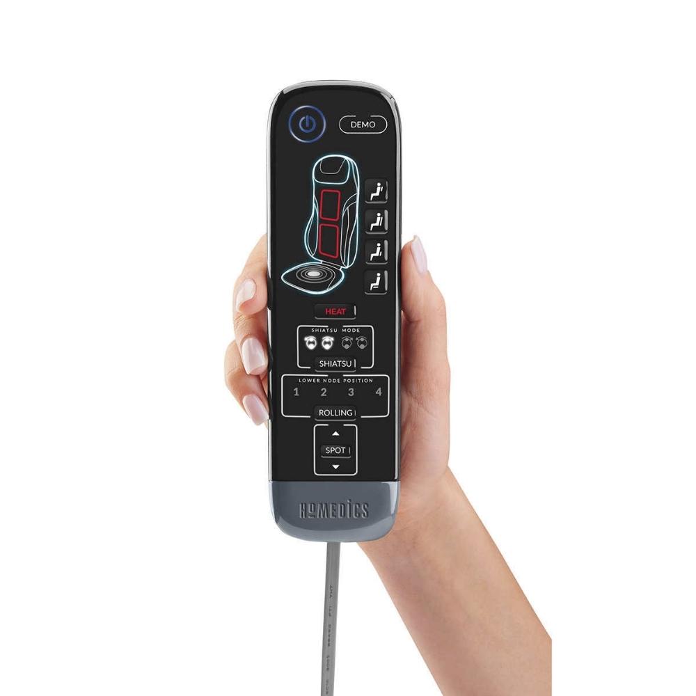 HoMedics - Coussin de massage Shiatsu XL avec chaleur apaisante