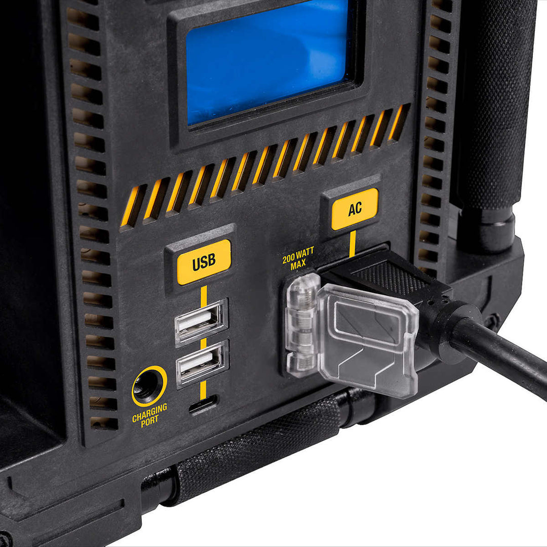 CAT - 1,200 Peak Amps Jump Starter, 120 PSI Air Compressor and USB Charger