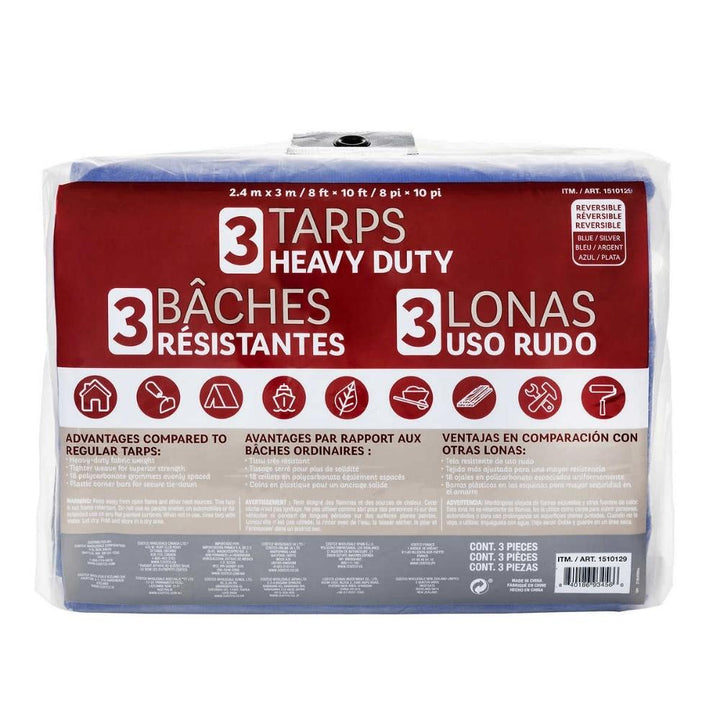 Heavy Duty Reversible Tarps