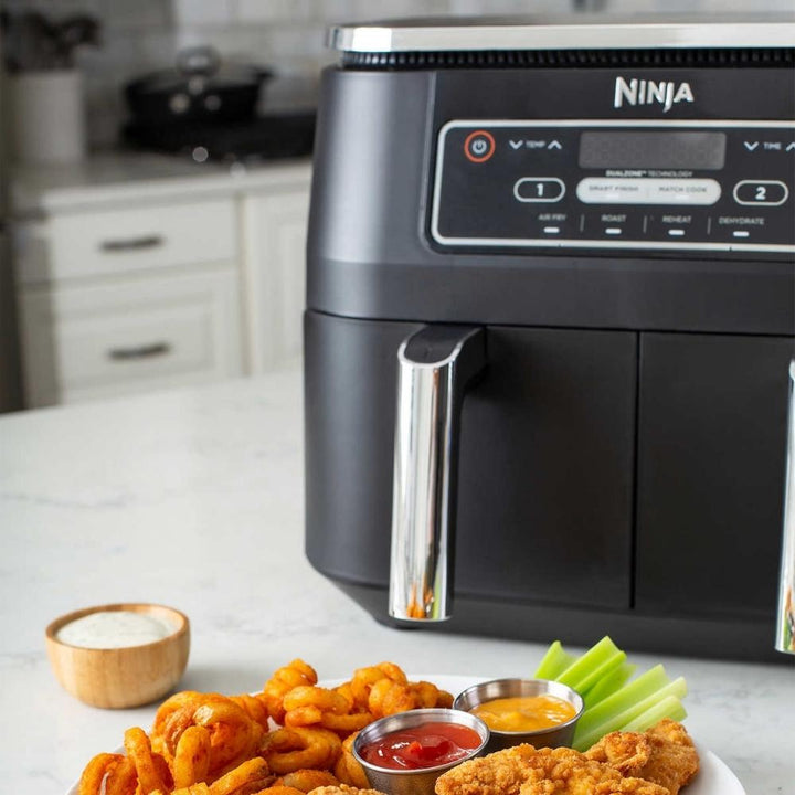 Ninja Foodi - 8L 4-in-1 Dual-Basket Air Fryer with DualZone Technology 