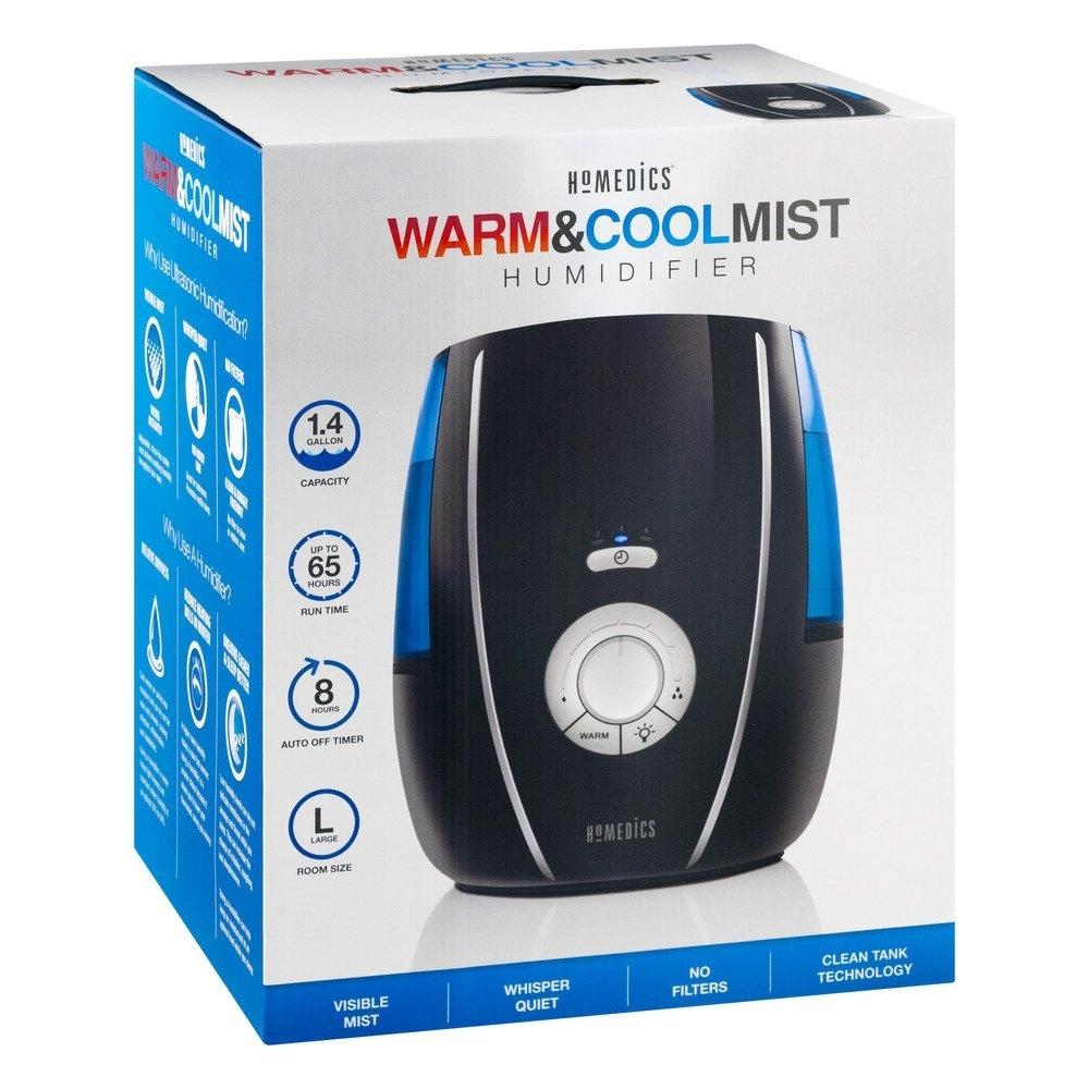 HoMedics Warm and Cool Mist Humidifier Plus