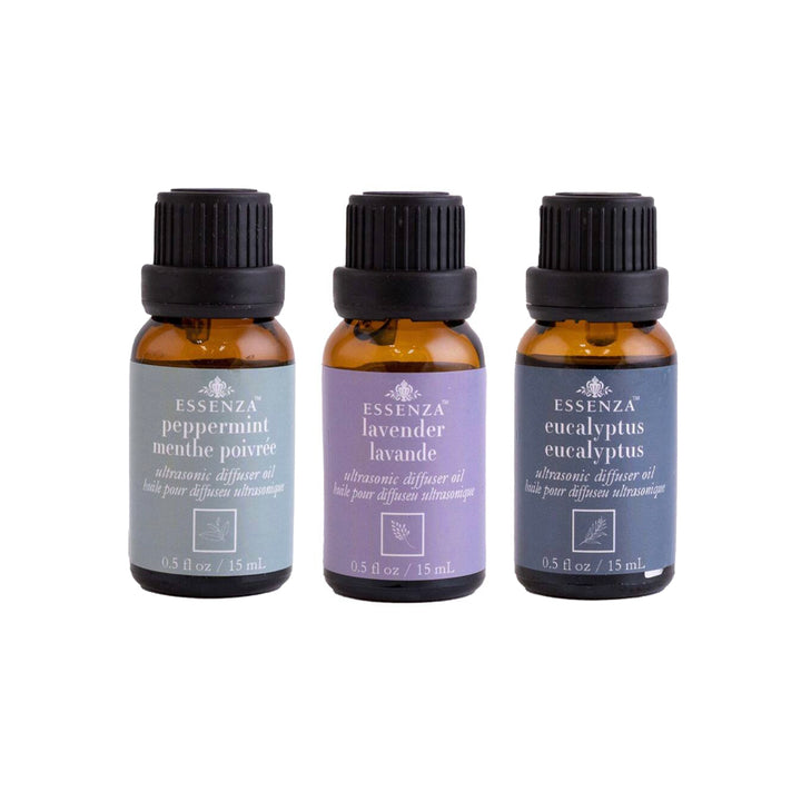 Essenza Diffusers - 2-Pack with 5 Essential Oils