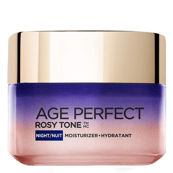 L'Oréal Paris Age Perfect Rosy Tone Night Cream - 2-Pack
