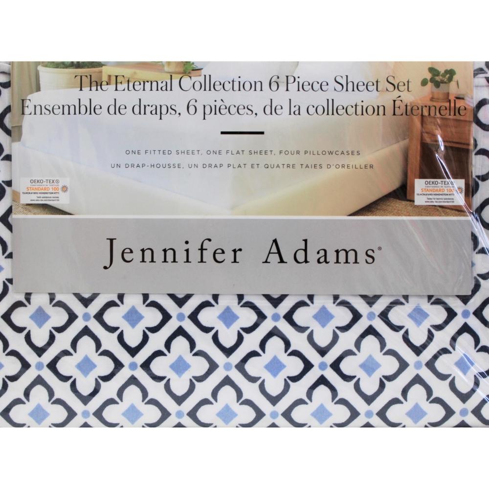Jennifer Adams Eternal Collection 6-Piece Sheet Set
