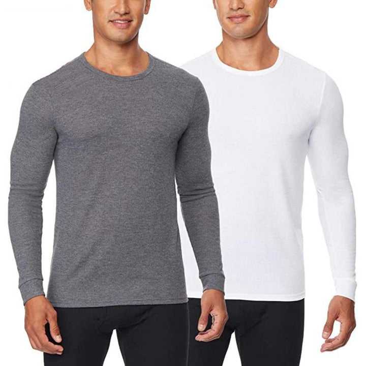 32 Degrees - Men's Long Sleeve Crew Neck T-Shirt 