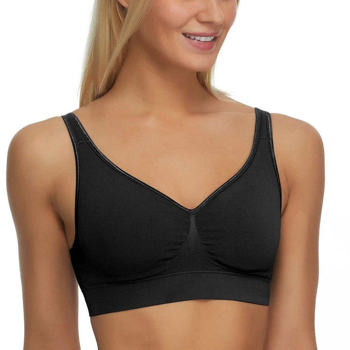 Black Bow - Bra for Women, 2 Pack