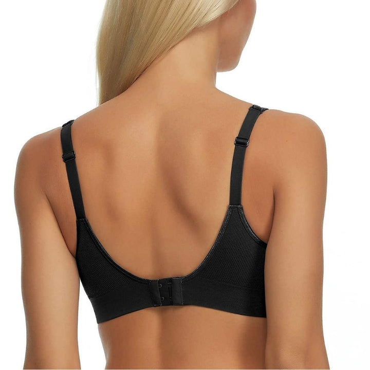 Black Bow - Bra for Women, 2 Pack