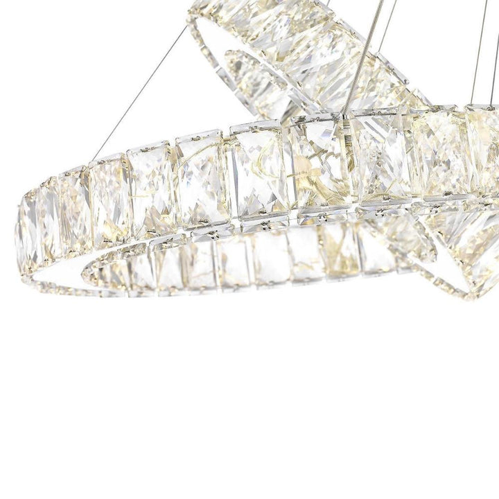 OVE LED Integrated Semi-Flush Mount Light
