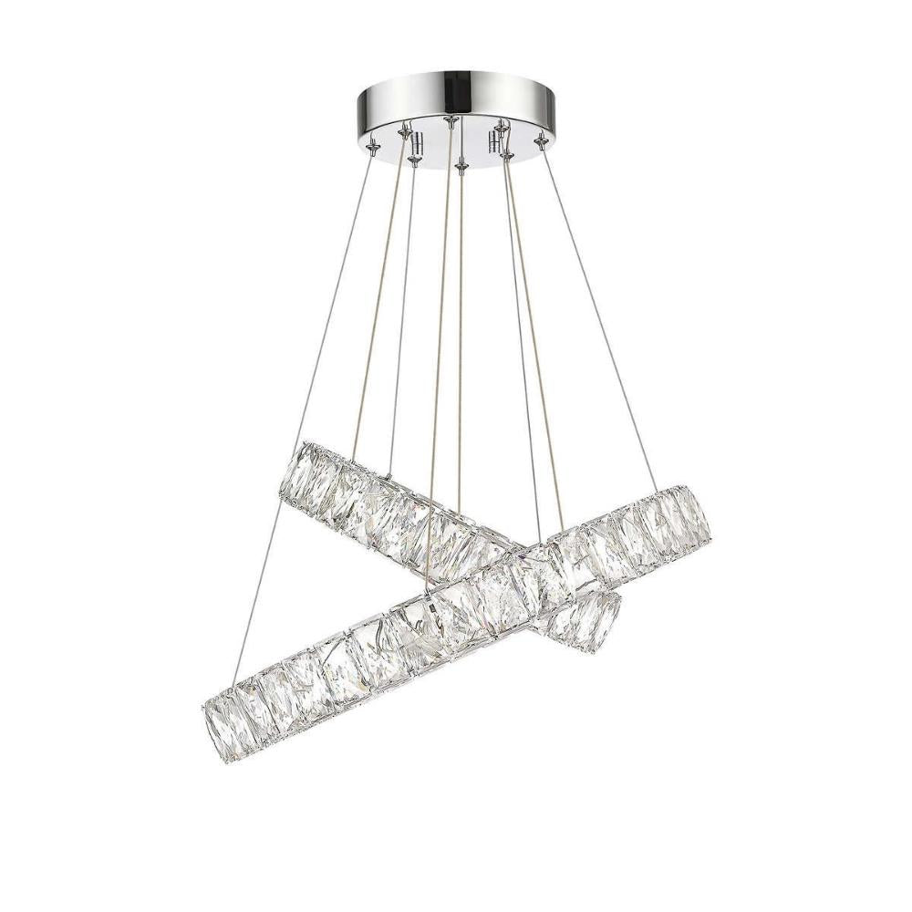OVE LED Integrated Semi-Flush Mount Light