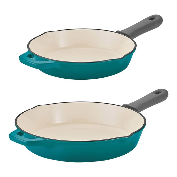 Tramontina - Set of two enameled cast iron pans