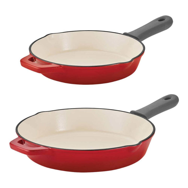 Tramontina - Set of two enameled cast iron pans